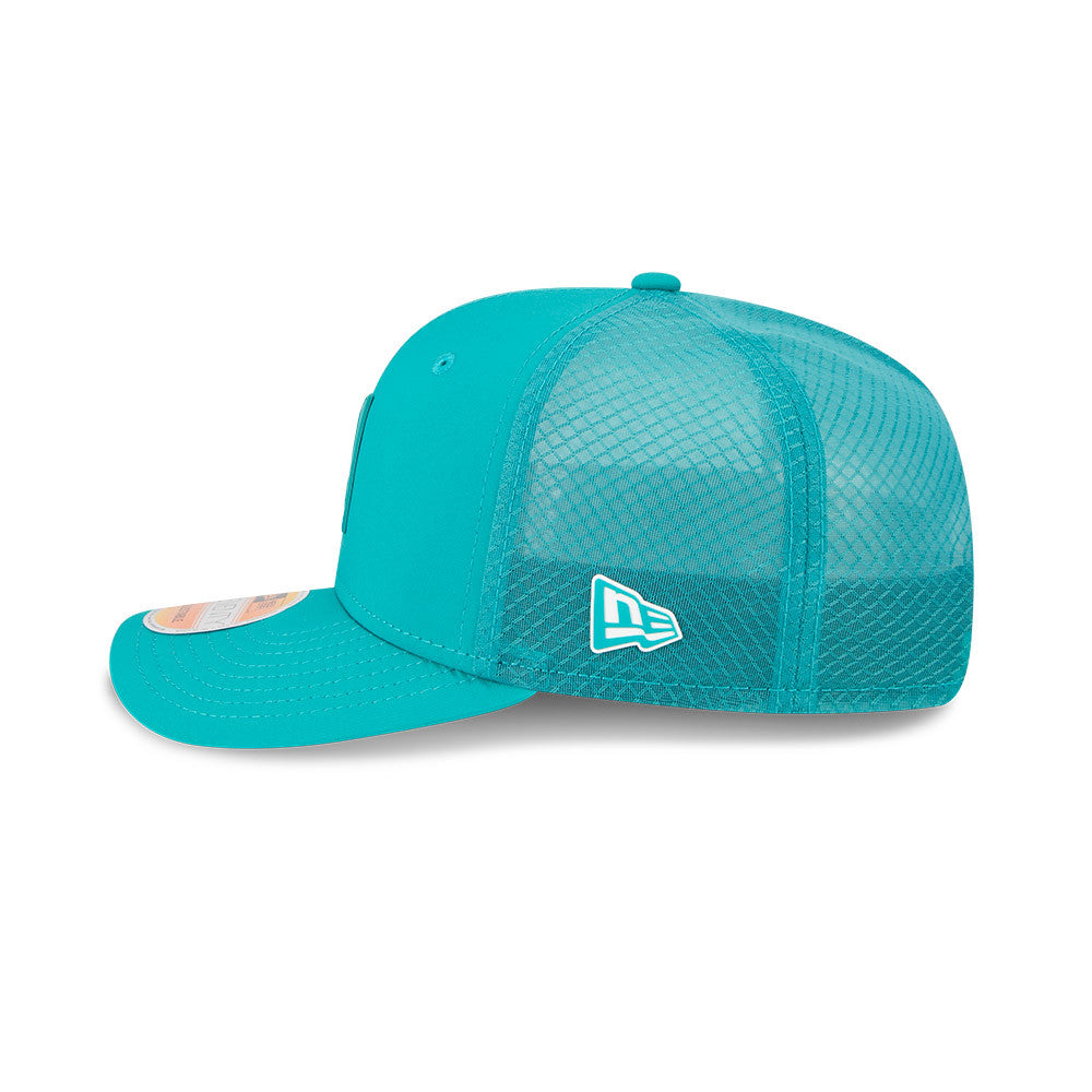 Miami Dolphins Retro New Era 9Seventy 2025 NFL Sideline Performance Collection Snapback Adjustable Hat