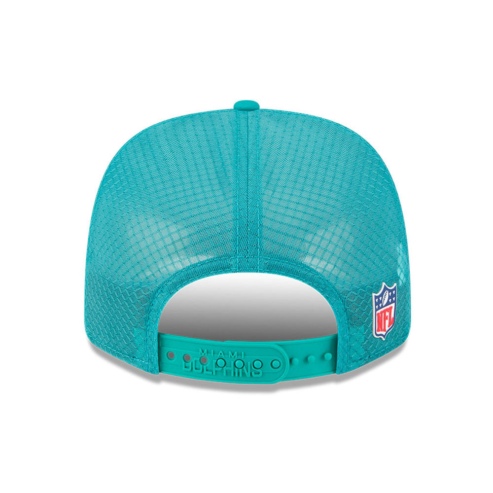 Miami Dolphins Retro New Era 9Seventy 2025 NFL Sideline Performance Collection Snapback Adjustable Hat
