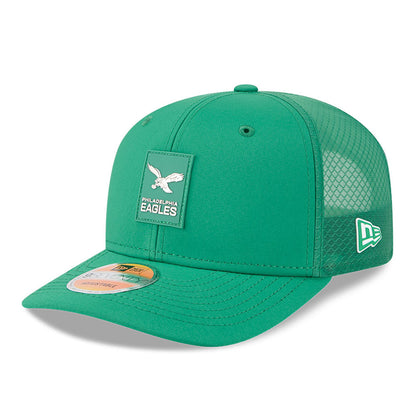 Philadelphia Eagles Retro New Era 9Seventy 2025 NFL Sideline Performance Collection Snapback Adjustable Hat