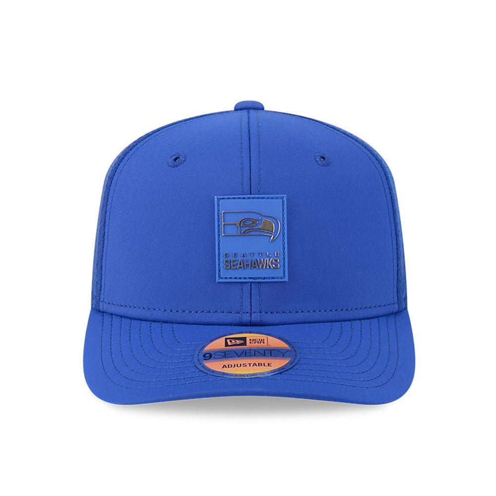 Seattle Seahawks Retro New Era 9Seventy 2025 NFL Sideline Performance Collection Snapback Adjustable Hat&nbsp;