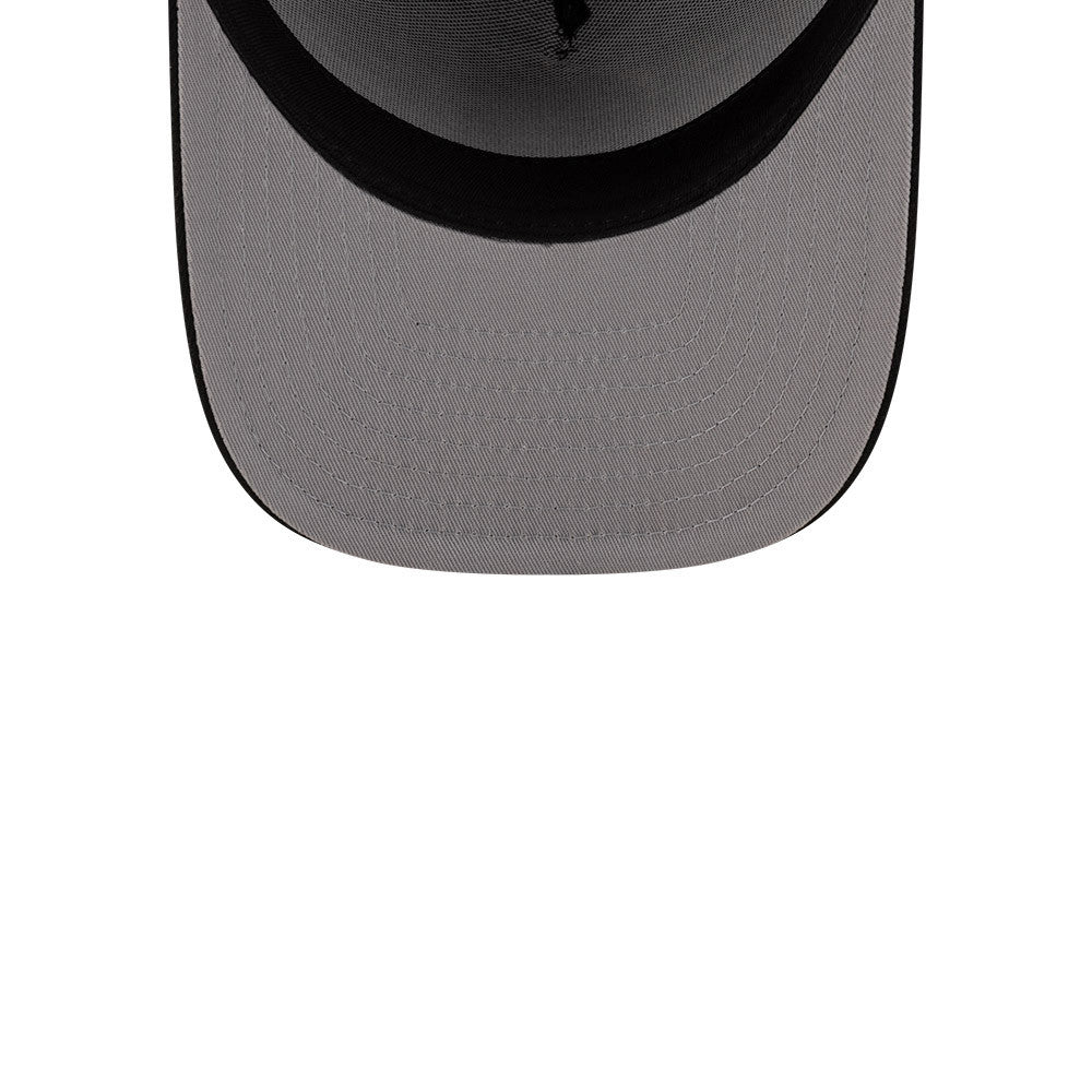 Oklahoma City Thunder New Era 2025 NBA Finals Champions Locker Room Rope A-Frame 9FIFTY Snapback Hat - Black