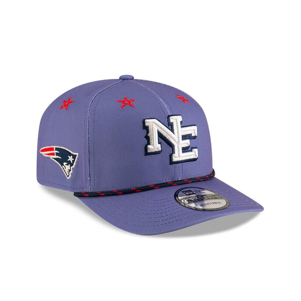 New England Patriots NFL 2025 Rivalries 9Seventy Adjustable Cap