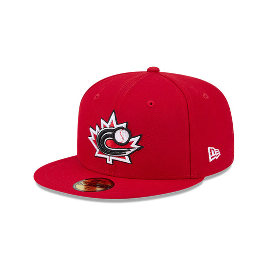 Canada Baseball New Era Red 2026 World Baseball Classic 59FIFTY Fitted Hat