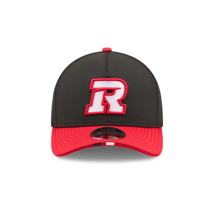 Ottawa RedBlacks CFL 2026 New Era On-Field Side Line 9FORTY M-Crown A- Frame Adjustable Hat - 2 Tone Black/Red