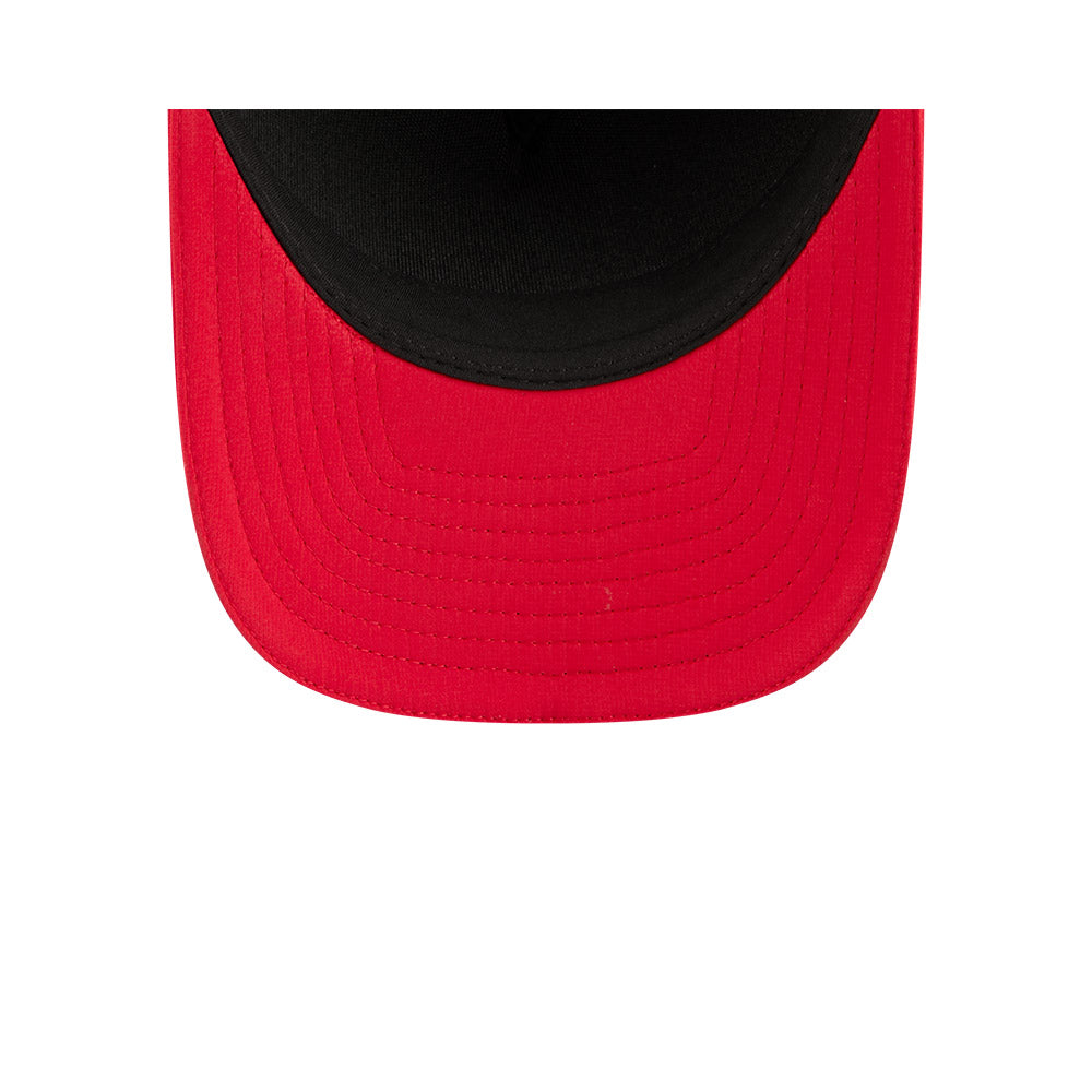 Ottawa RedBlacks CFL 2026 New Era On-Field Side Line 9FORTY M-Crown A- Frame Adjustable Hat - 2 Tone Black/Red