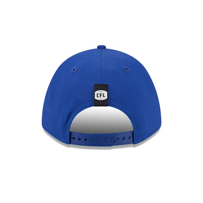 Winnipeg Blue Bombers CFL 2026 New Era On-Field Side Line 9FORTY M-Crown A-Frame Adjustable Hat - Blue