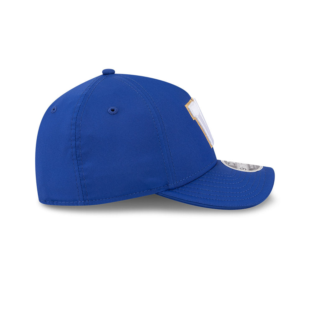 Winnipeg Blue Bombers CFL 2026 New Era On-Field Side Line 9FORTY M-Crown A-Frame Adjustable Hat - Blue