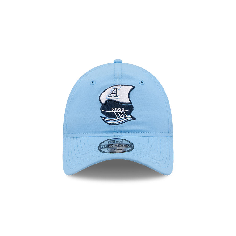 Toronto Argonauts CFL New Era 2026 On-field Sideline 9Twenty Adjustable Hat - Baby Blue