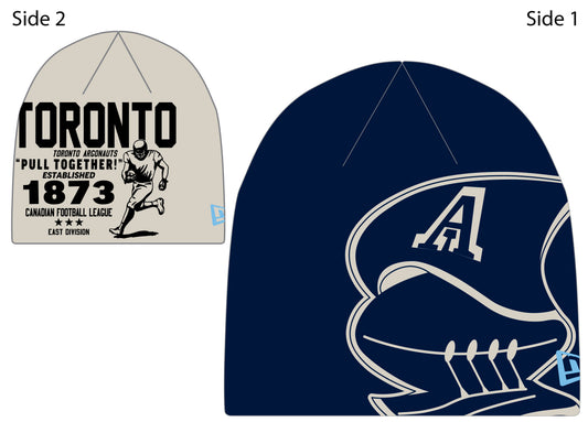 Toronto Argonauts CFL Turf Traditions New Era Knit Hat