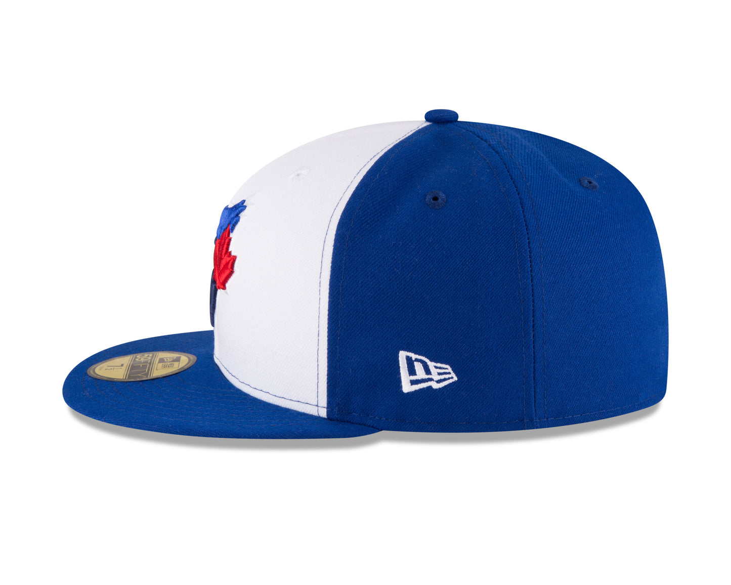 Toronto Blue Jays New Era White Front Alternate 3 - 50th Season Anniversary 59FIFTY Fitted Hat with Embroidered Patch