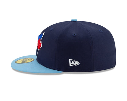 Toronto Blue Jays New Era 2-Tone Alternate 4 - 50th Season Anniversary 59FIFTY Fitted Hat with Embroidered Patch