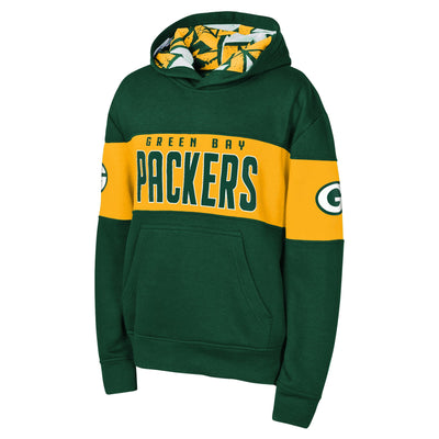 Youth Green Bay Packers Red Zone Pullover Sweatshirt