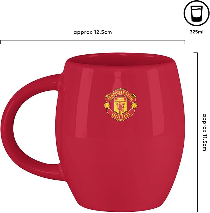 Manchester United Official 11oz Football Large Tea Mug