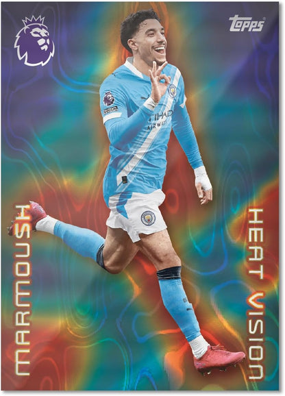 2026 TOPPS Premier League Premium Trading Cards 40 Cards + 3 Classic Limited Cards Starter Pack