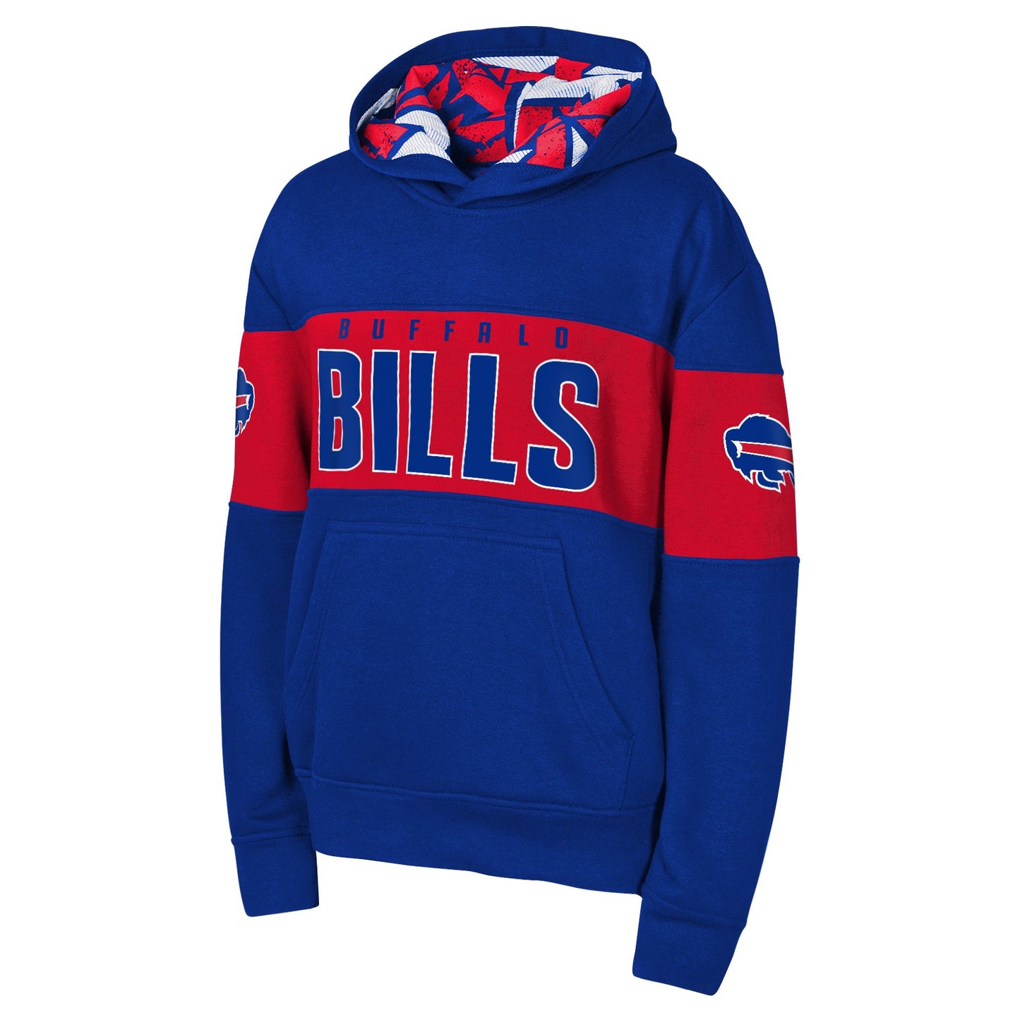 Youth Buffalo Bills Red Zone Pullover Sweatshirt