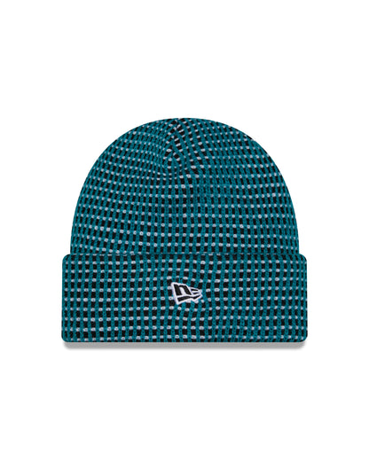 Jacksonville Jaguars 2026 New Era NFL Sideline Cold Weather Cuff Knit Toque - Teal