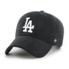 Los Angeles Dodgers THICK CORD Clean Up '47 Brand Adjustable Hat - Black - Pro League Sports Collectibles Inc.