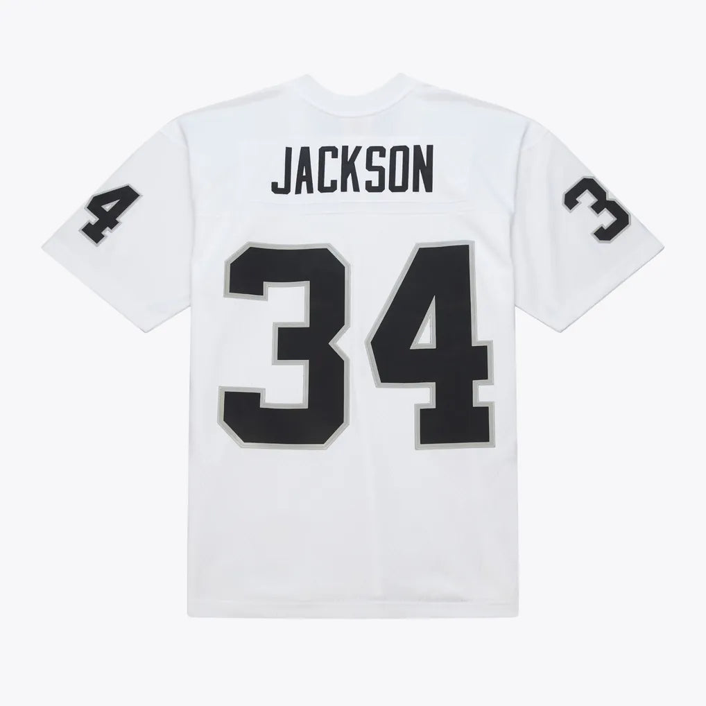 Bo Jackson #34 Las Vegas Raiders 1988 Mitchell & Ness Retired Legacy Jersey - White
