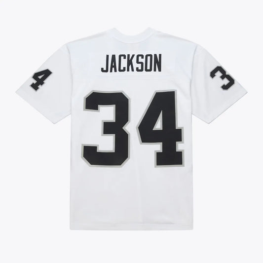 Bo Jackson #34 Las Vegas Raiders 1988 Mitchell & Ness Retired Legacy Jersey - White