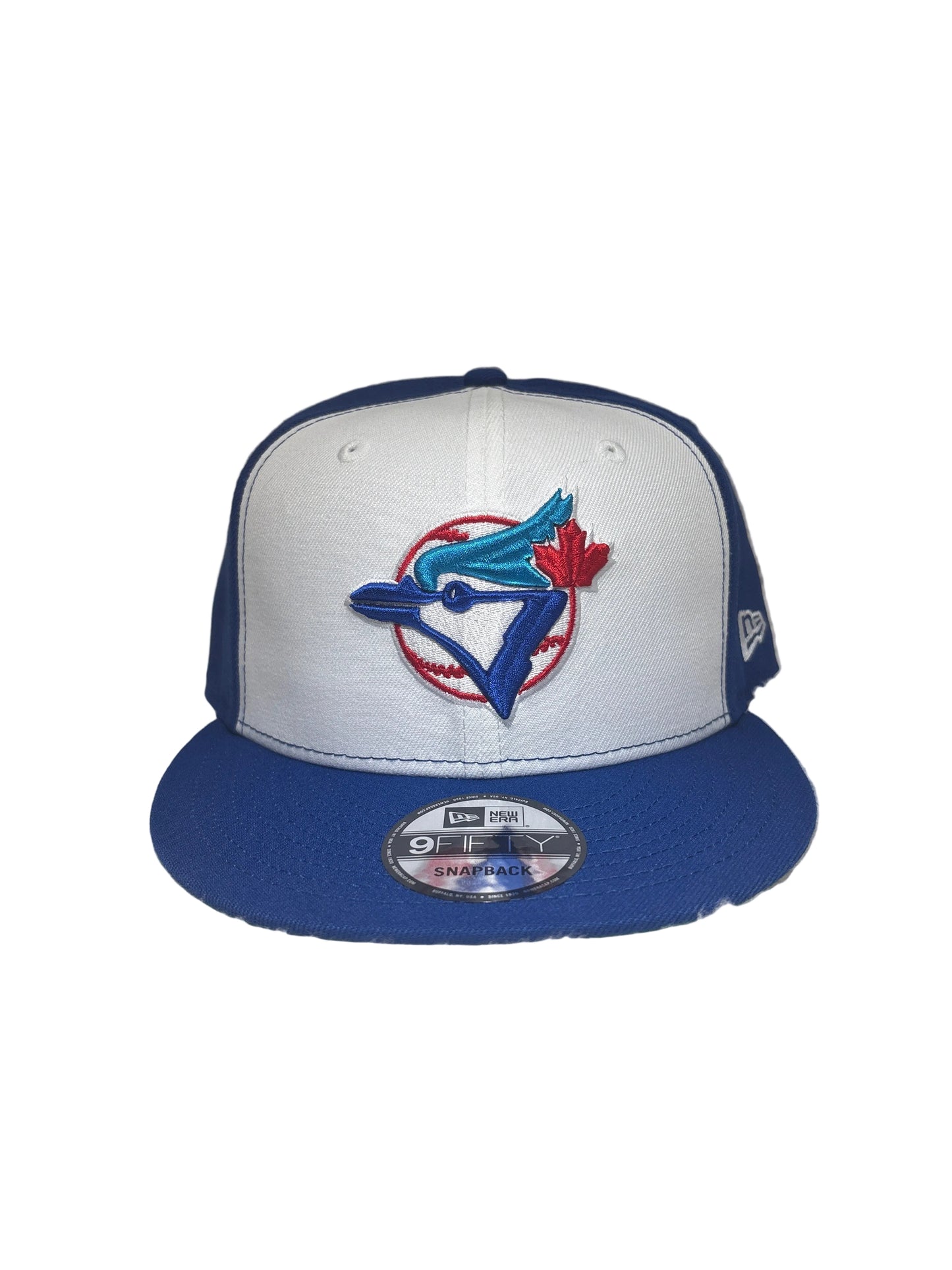 Toronto Blue Jays New Era Cooperstown Collection On-Field 9FIFTY SnapBack Hat - TwoTone Blue