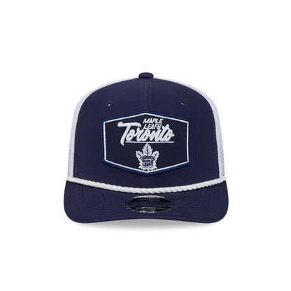 Toronto Maple Leafs New Era 9Seventy Mesh Snapback Adjustable Hat - Navy/White