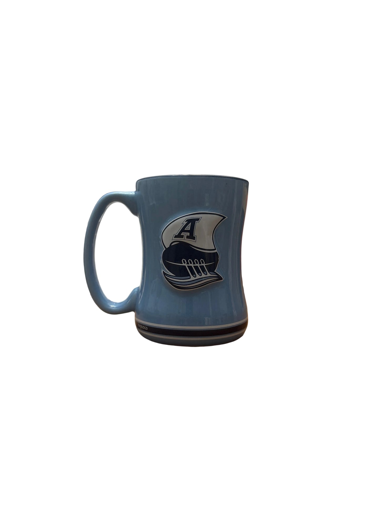 Toronto Argonauts Inglasco 14OZ Sculpted Mug - Light Blue