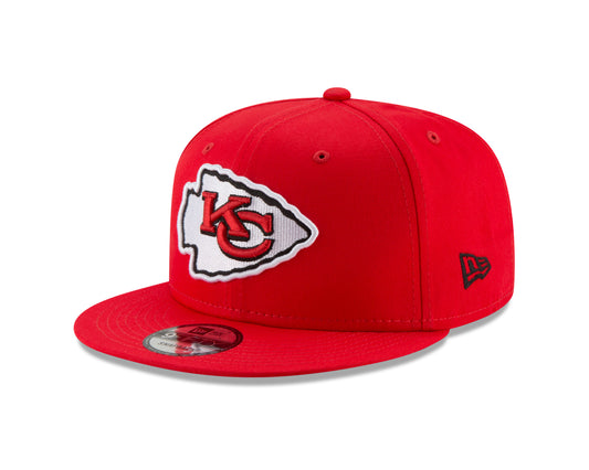 Kansas City Chiefs New Era Team 9Fifty Snapback Hat - Red