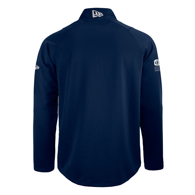 Toronto Argonauts CFL New Era Sideline Avid 1/4 Zip Long Sleeve Shirt - Pro League Sports Collectibles Inc.