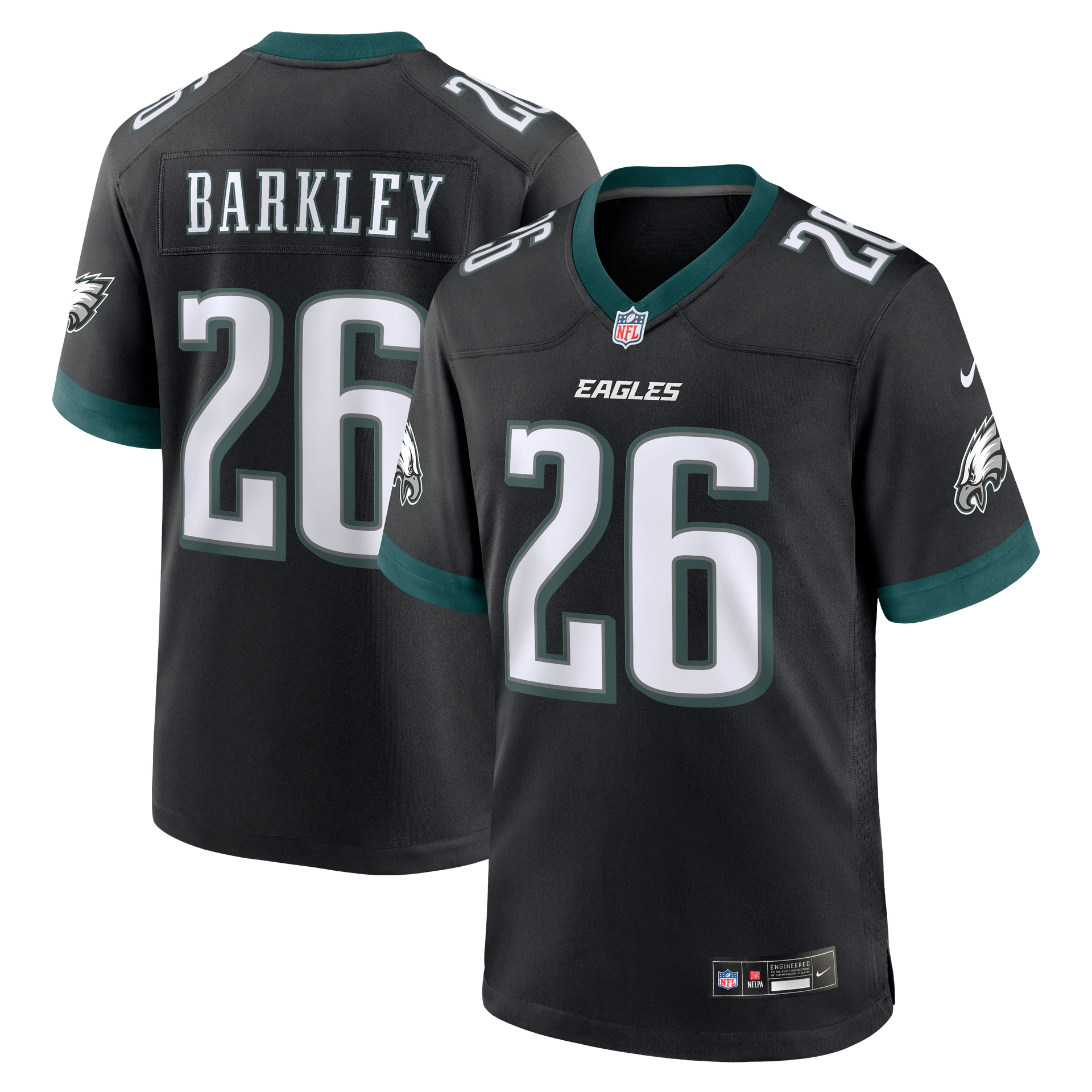 Saquon Barkley #26 Philadelphia Eagles Nike Game Jersey