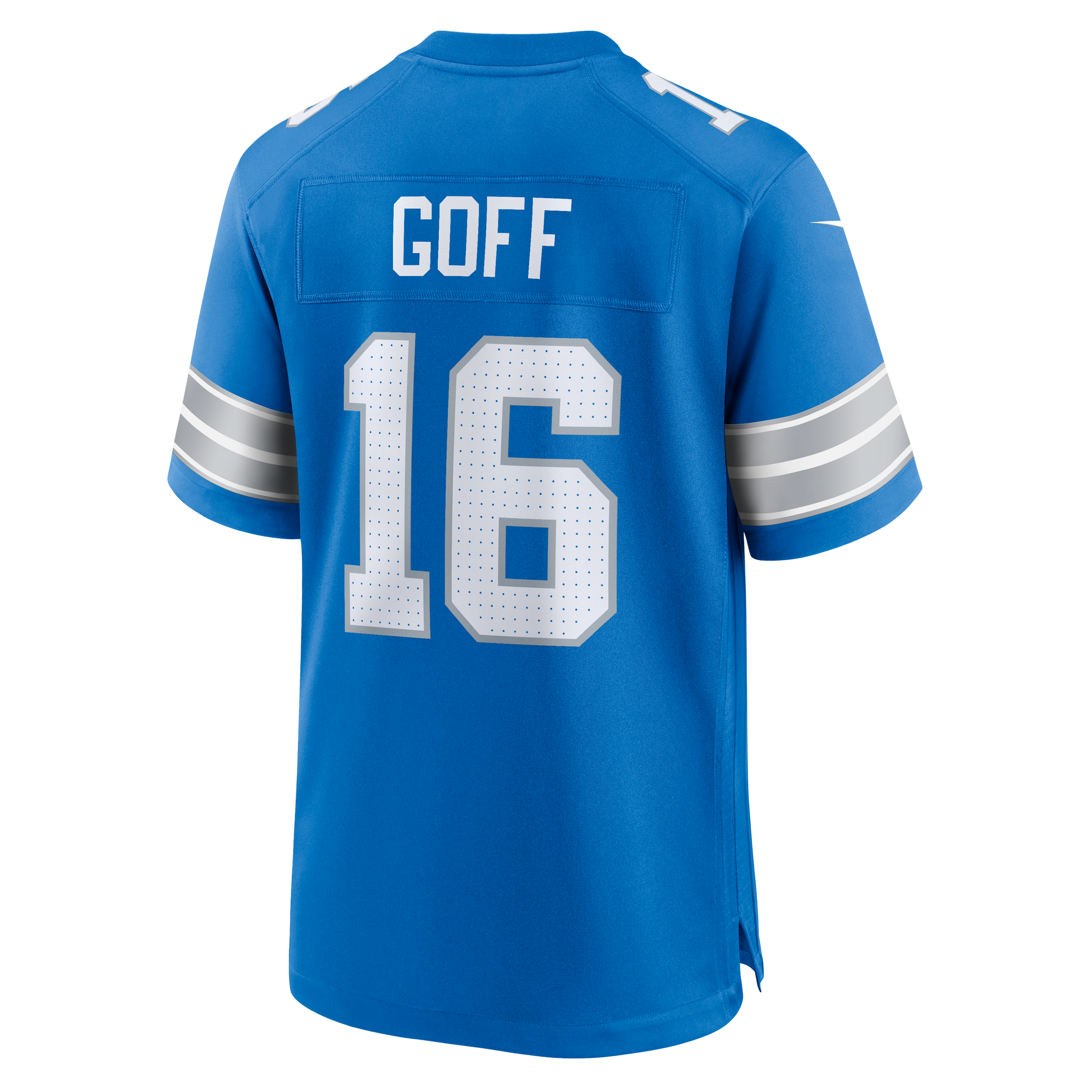 Jared Goff #16 Detroit Lions Nike Game Jersey - Blue - Pro League Sports Collectibles Inc.