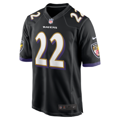 Derrick Henry #22 Baltimore Ravens Nike Game Jersey - Black