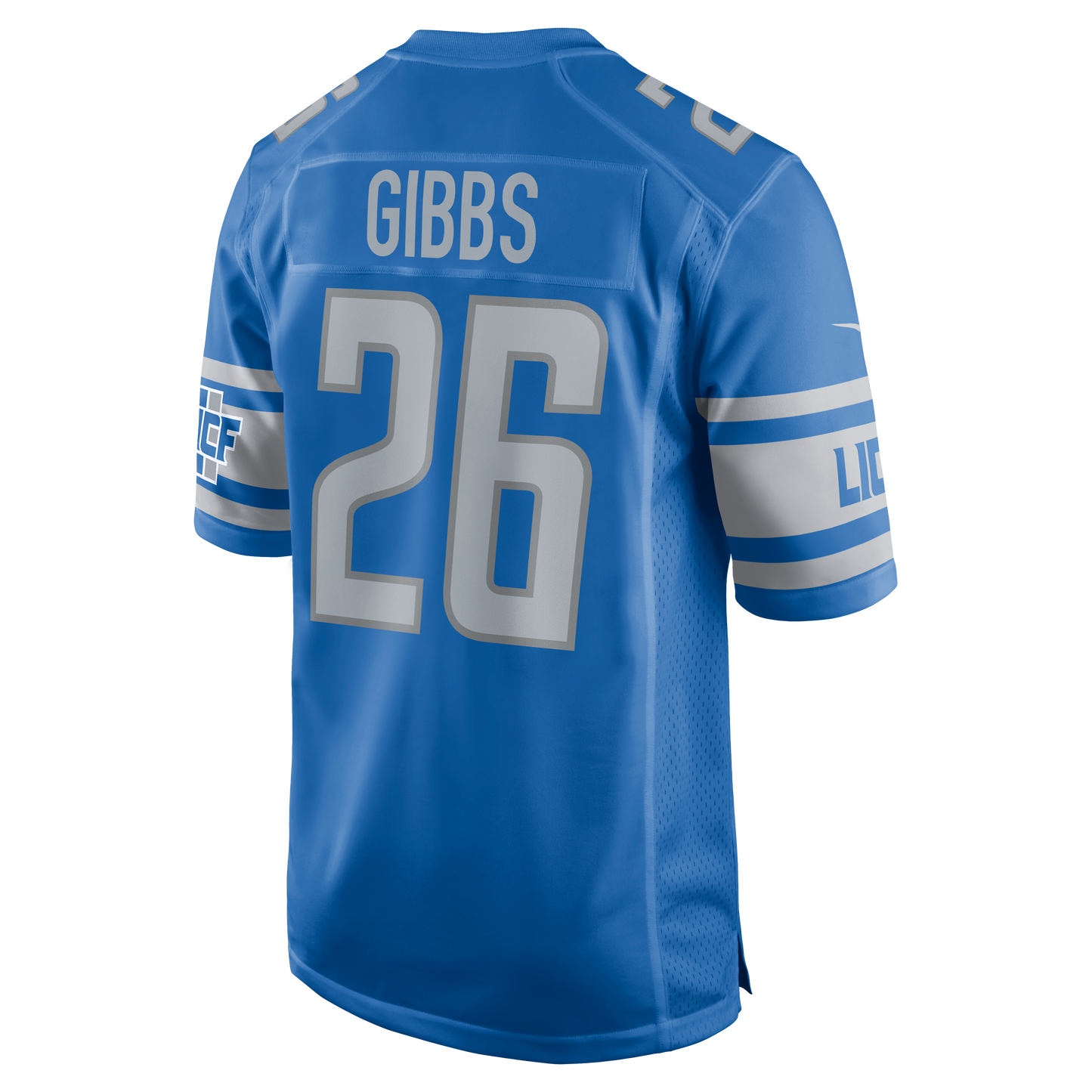 Jahmyr Gibbs #26 Detroit Lions Nike Game Jersey - Alternate Blue