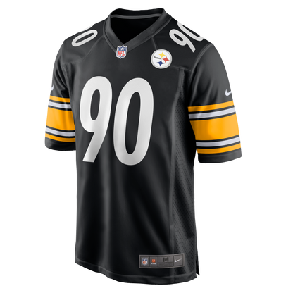 T.J. Watt #90 Pittsburgh Steelers Nike Game Jersey - Black - Pro League Sports Collectibles Inc.