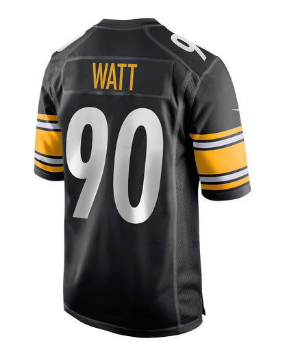 T.J. Watt #90 Pittsburgh Steelers Nike Game Jersey - Black - Pro League Sports Collectibles Inc.