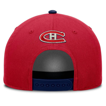 Montreal Canadiens Fanatics 2026 NHL Heritage Classic Authentic Pro A-Frame Adjustable Hat - Red