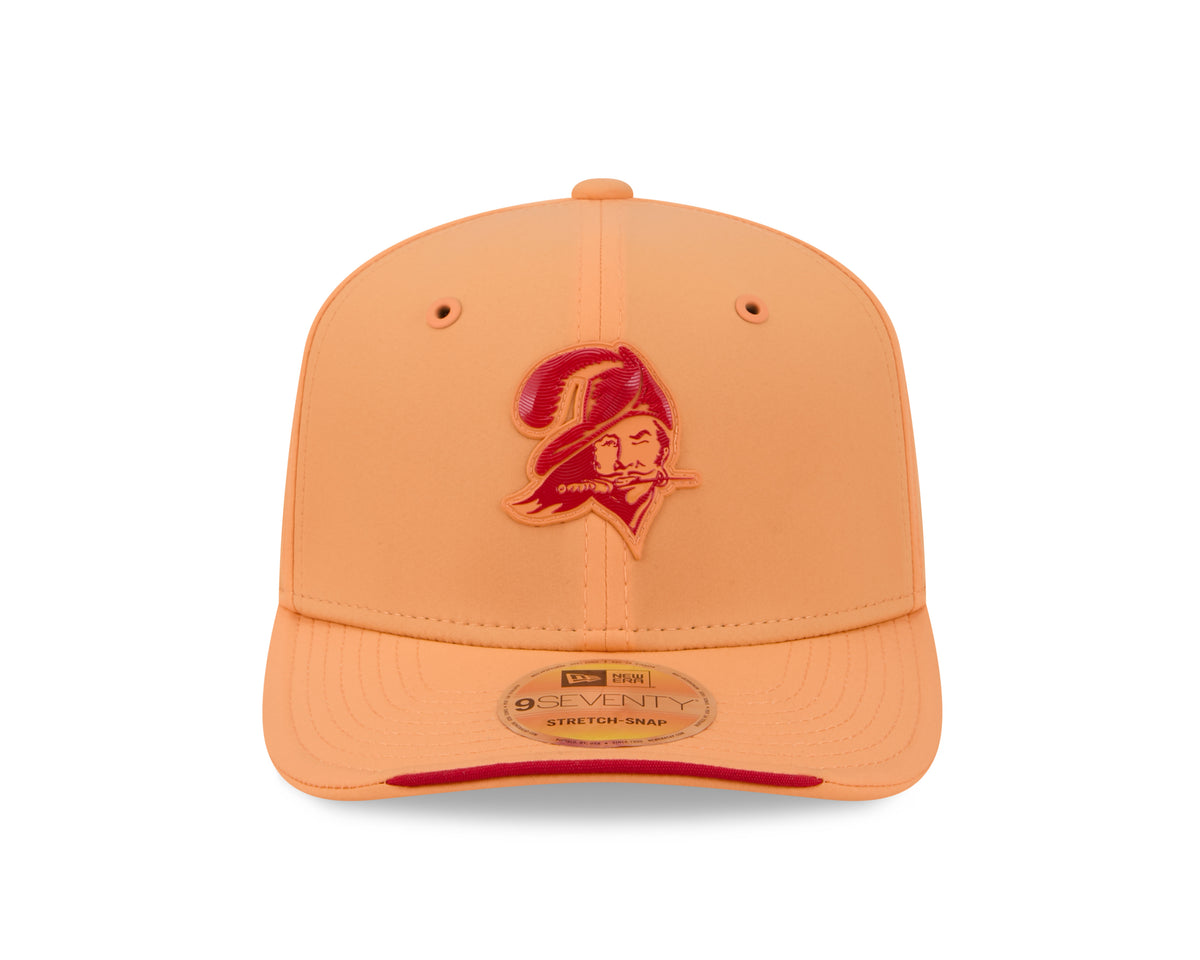 Tampa Bay Buccaneers Throwback New Era 9SEVENTY 2026 Sideline Adjustable Hat - Orange