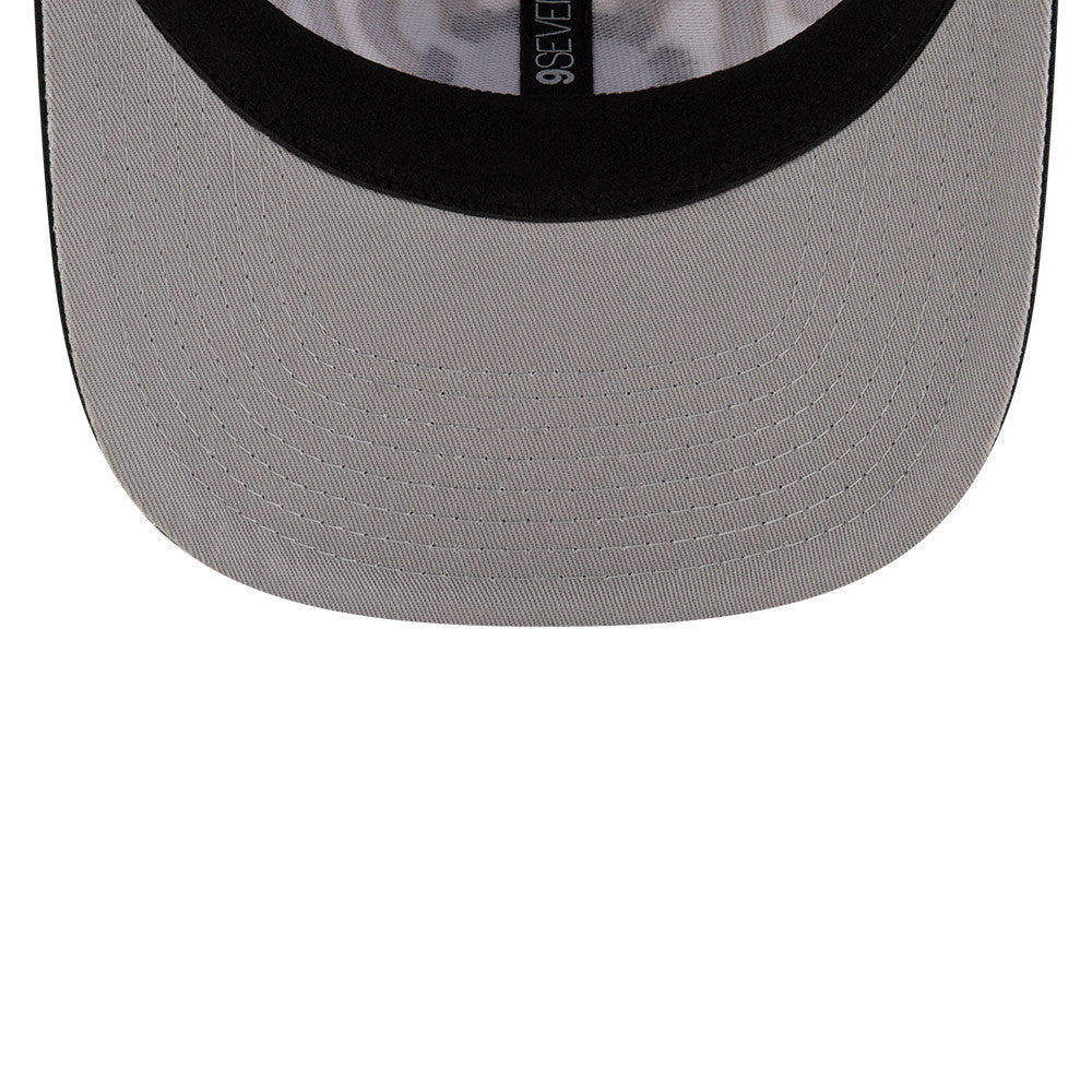 Los Angeles Dodgers New Era White/Black 2024 World Series Champions Locker Room 9SEVENTY Stretch-Snap Hat