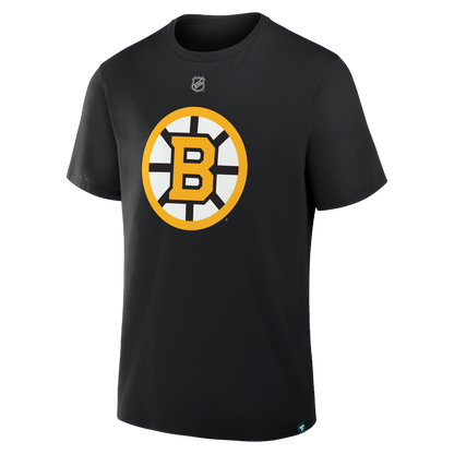 David Pastrnak #88 Boston Bruins Fanatics Authentic Stack Name and Number T-Shirt - Black