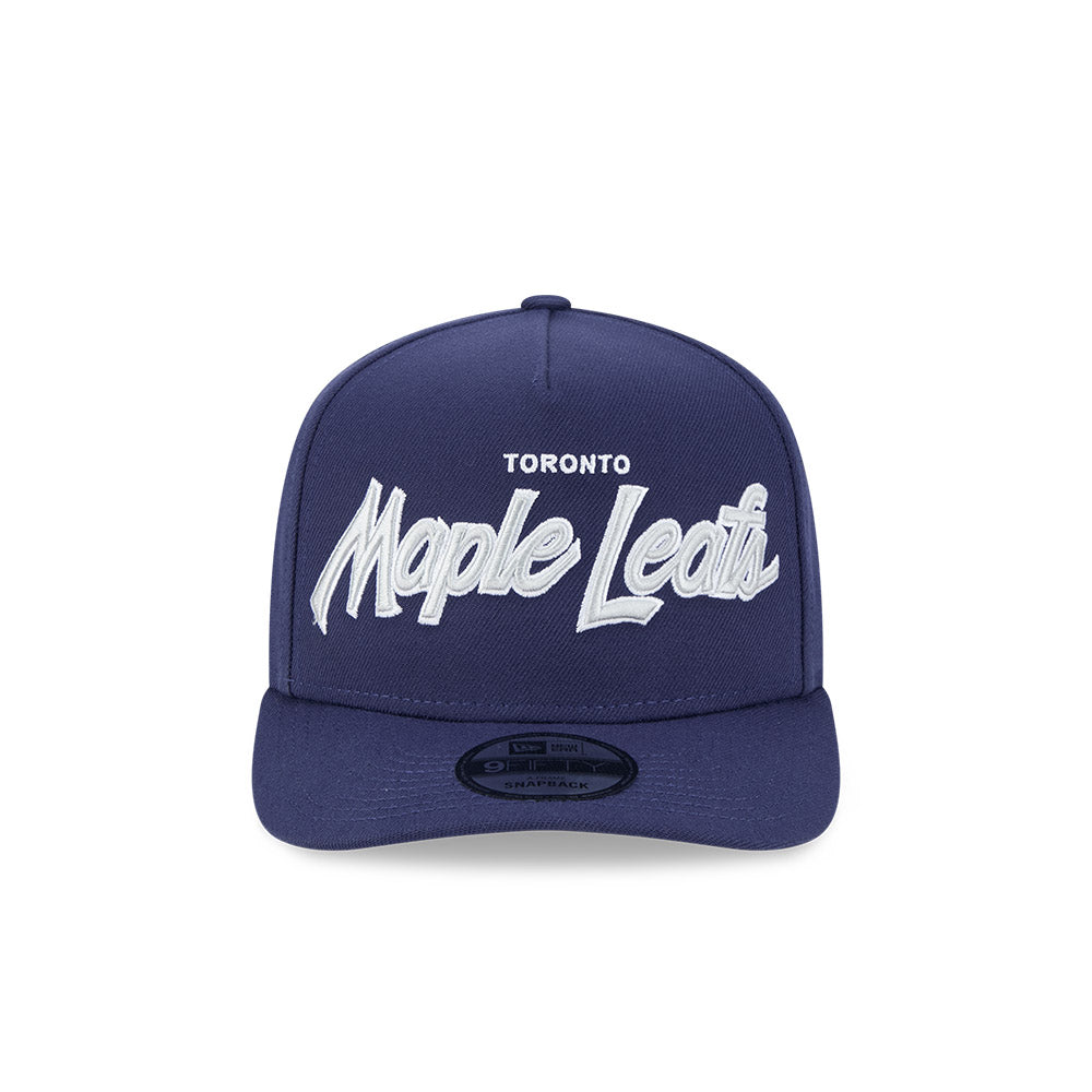 Toronto Maple Leafs New Era 9Fifty A-Frame Script Snapback Hat