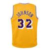 Youth Magic Johnson #32 Los Angeles Lakers Mitchell and Ness 1984-85 Hardwood Classic Swingman Jersey - Gold