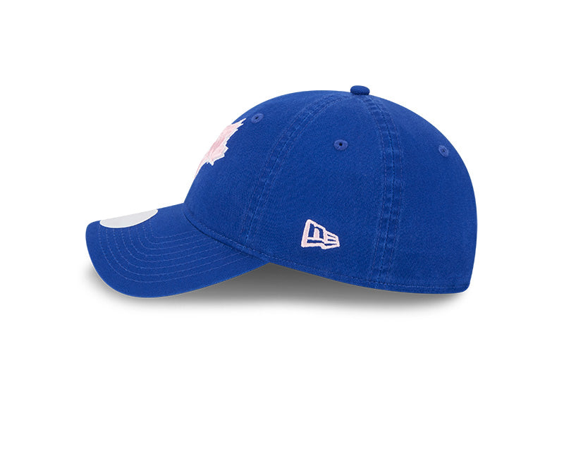 Women's Toronto Blue Jays Mother's Day 2024 Blue/Pink 9Twenty Adjustable New Era Hat - Pro League Sports Collectibles Inc.