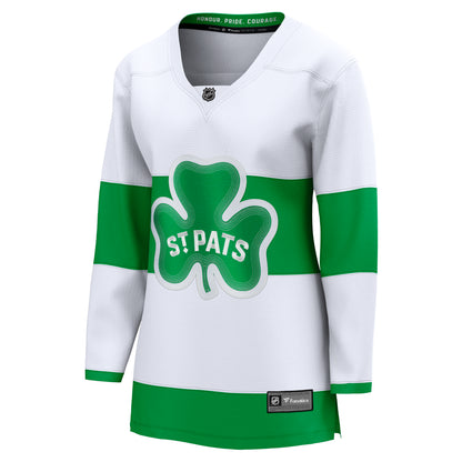 Women's Toronto Maples Leafs 2024 St Pats Replica Jersey