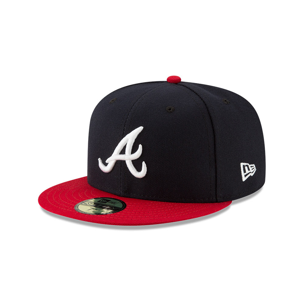 Atlanta Braves New Era 59FIFTY Fitted Authentic Collection Home On-Field Diamond Hat