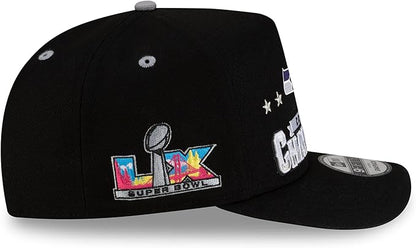 Seattle Seahawks Conference Champions 2026 New Era 9Fifty A-Frame Snapback Hat