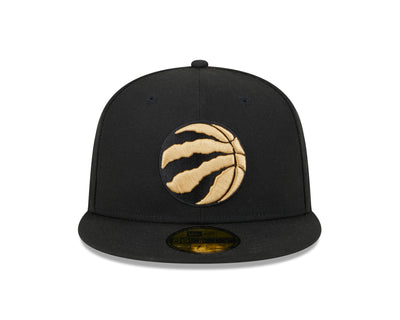 Toronto Raptors New Era City Edition 23/24 59FIFTY Fitted Hat - Black - Pro League Sports Collectibles Inc.