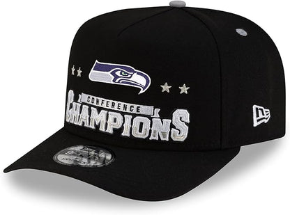 Seattle Seahawks Conference Champions 2026 New Era 9Fifty A-Frame Snapback Hat