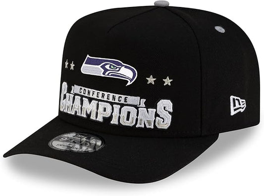 Seattle Seahawks Conference Champions 2026 New Era 9Fifty A-Frame Snapback Hat