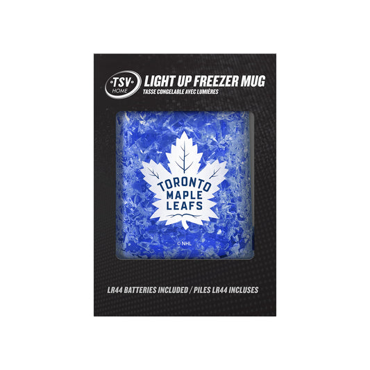 NHL Toronto Maple Leafs Hockey Logo Light Up Freezer Mug - The Sports Vault Corp.