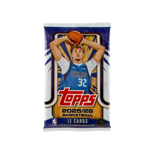 2025-26 Topps Flagship NBA Basketball Trading Cards Retail Packs (12 Cards Per Pack)