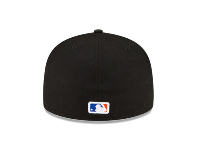 New York Mets 2024 New Era Black Alternate Authentic Collection On-Field 59FIFTY Fitted Hat